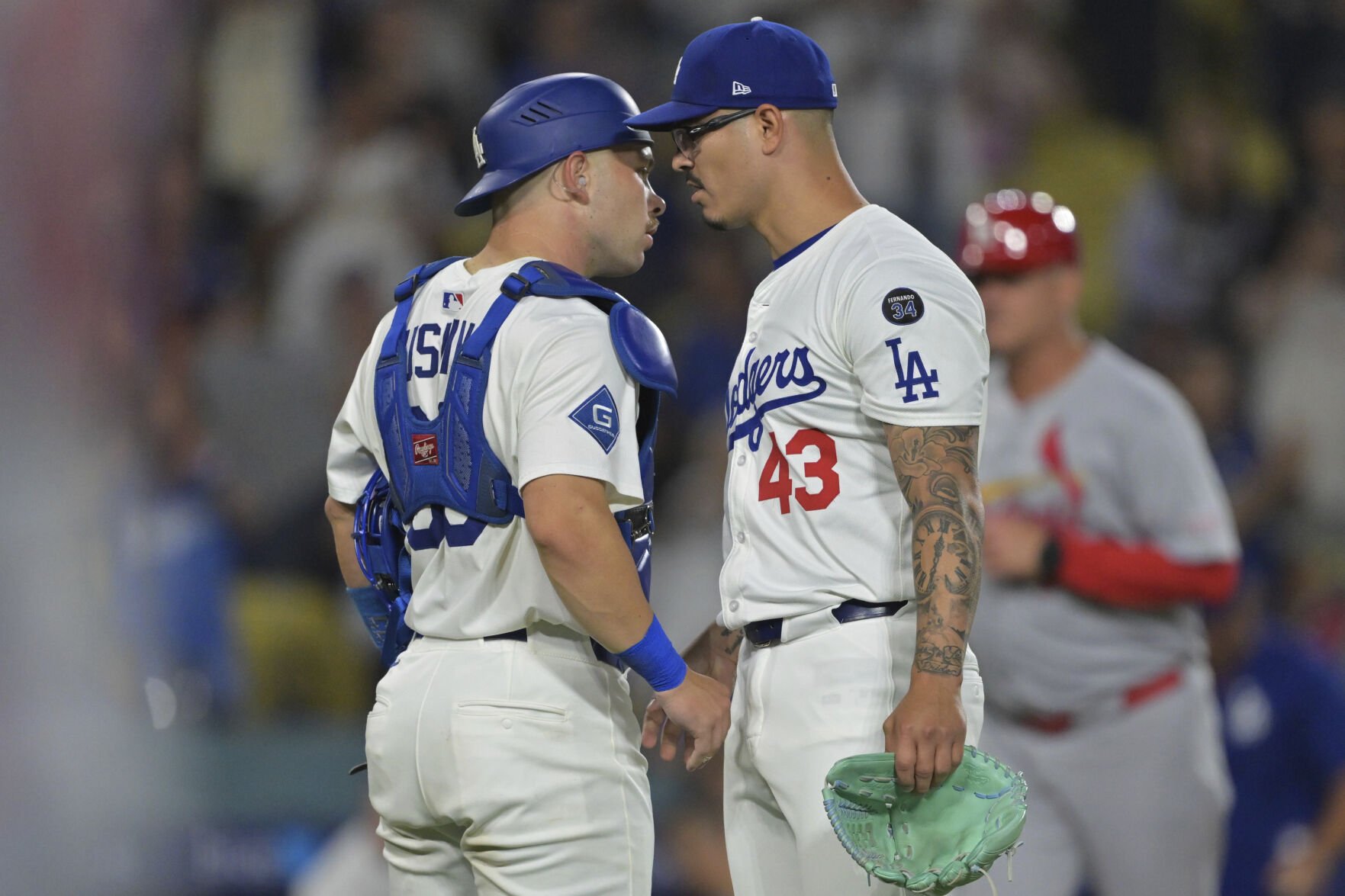 Cardinals Dodgers Baseball